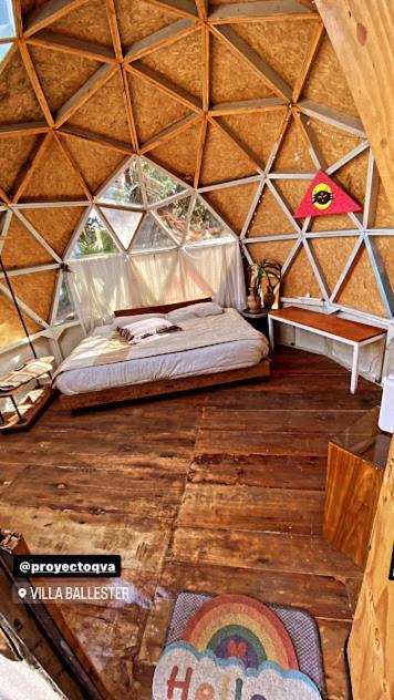 Apartament Proyectoqva Glamping Villa Ballester Zewnętrze zdjęcie