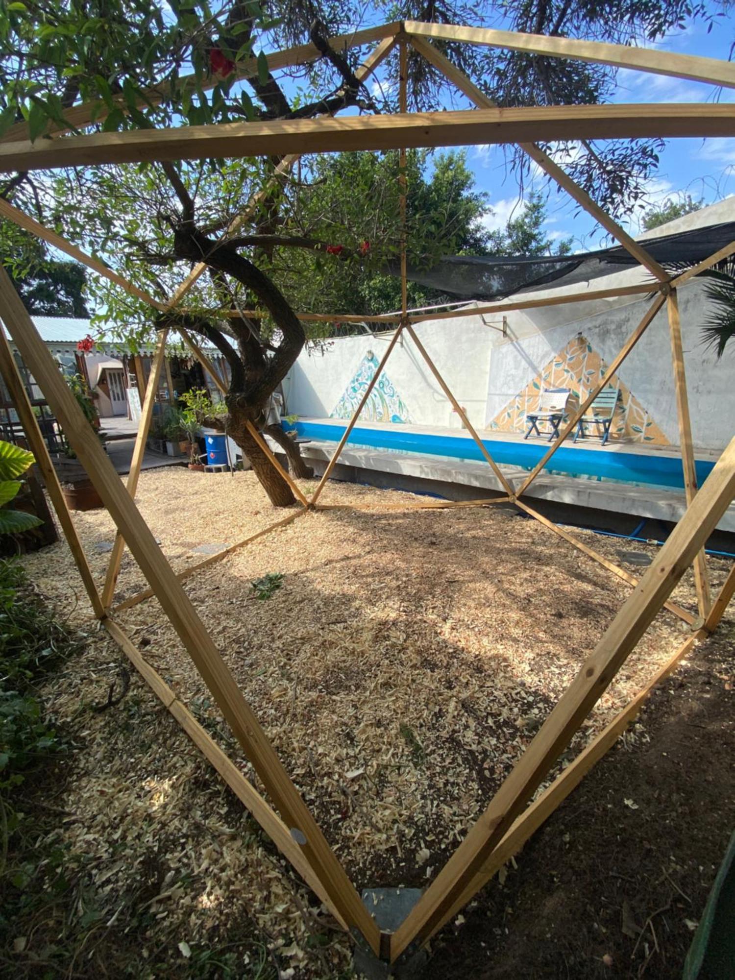 Apartament Proyectoqva Glamping Villa Ballester Zewnętrze zdjęcie
